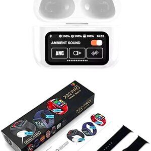 X22 PRO Smart Watch, with LCD Touch Screen BlueTooth earbuds